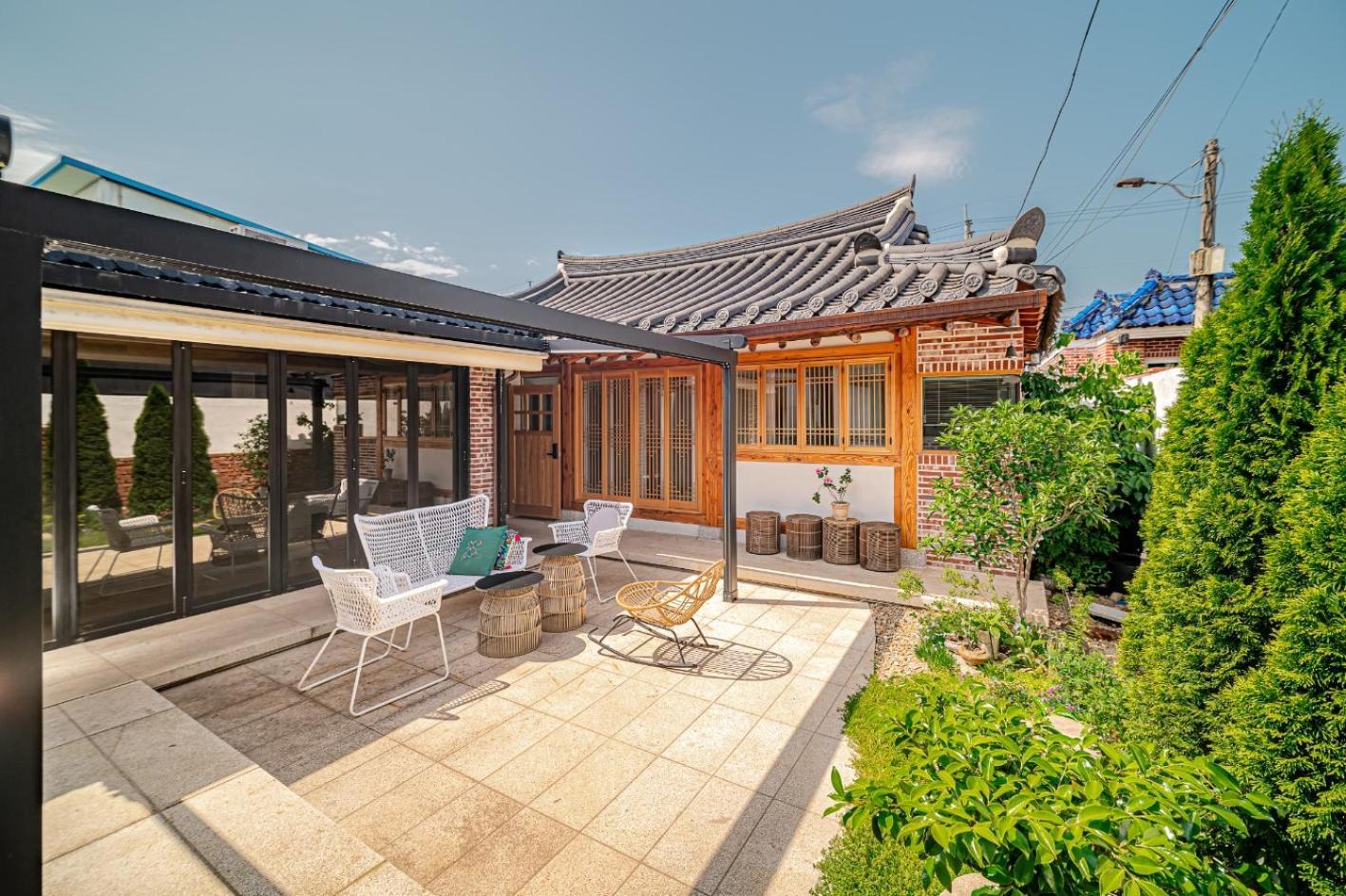 Dongparang Hanok Stay Gyeongju Exterior foto